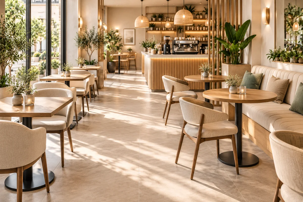 Küçük Cafe Dekorasyonunda Masa Yerleşimi Nasıl Yapılmalı?