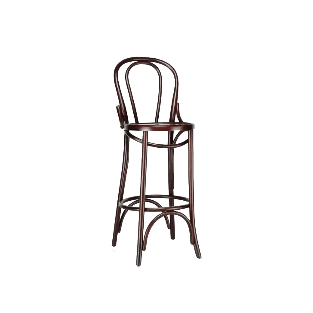 ASOS CEVİZ THONET BAR SANDALYESİ