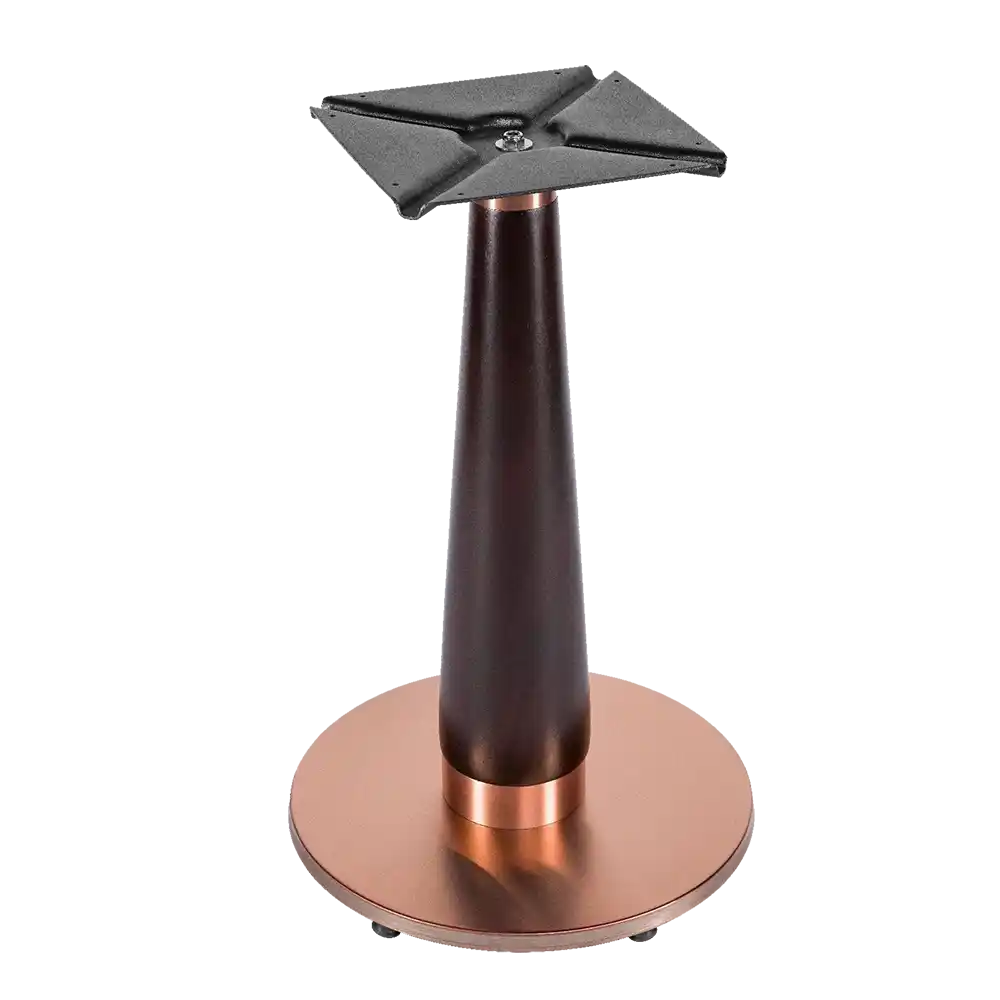 U052 METAL AHŞAP CEVİZ BAKIR MASA AYAĞI