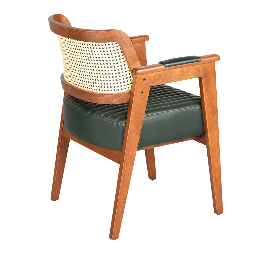 BROWN AHŞAP CAFE SANDALYE 09