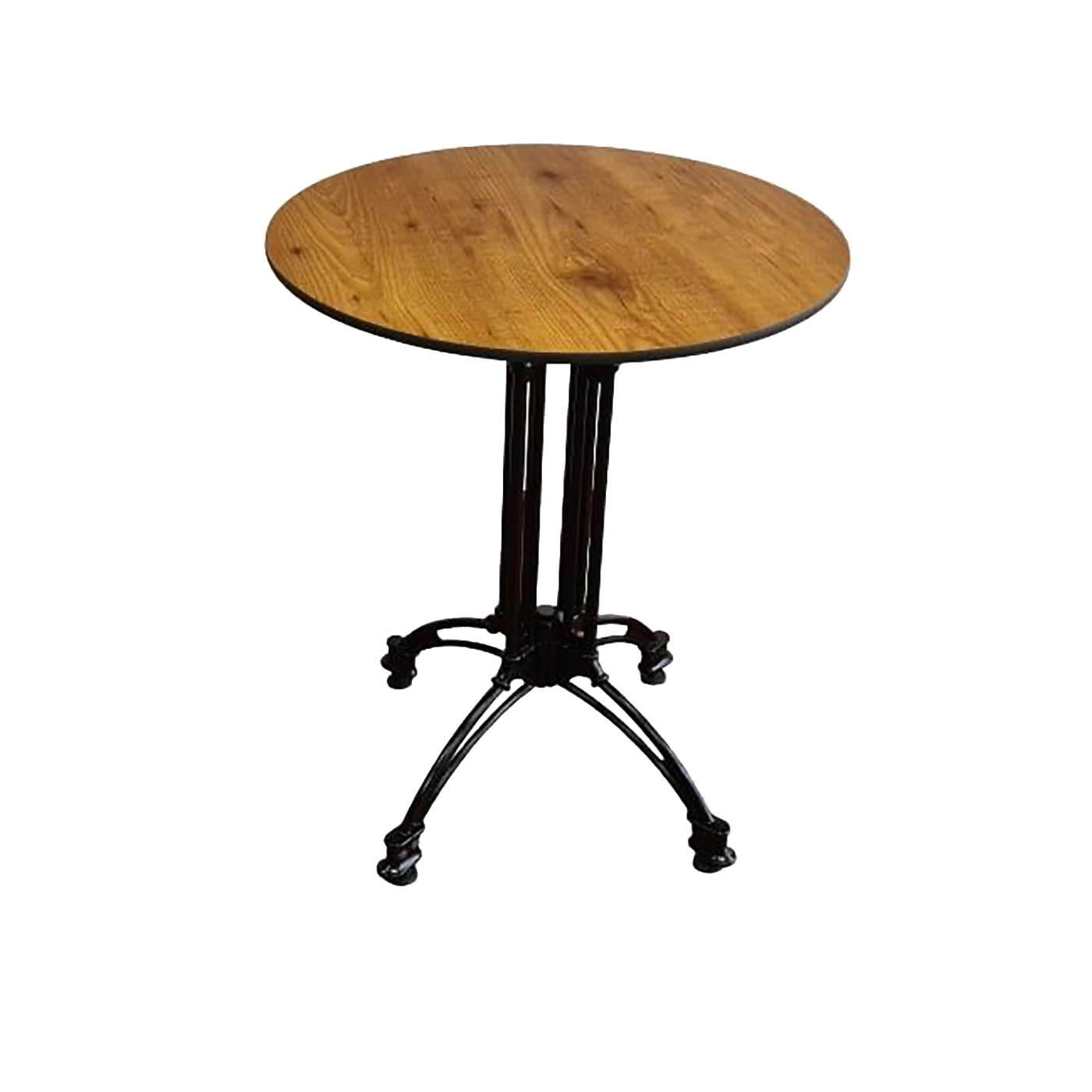 60 cm Çap Yuvarlak 12 mm Compact Laminat Cafe Restoran Masası