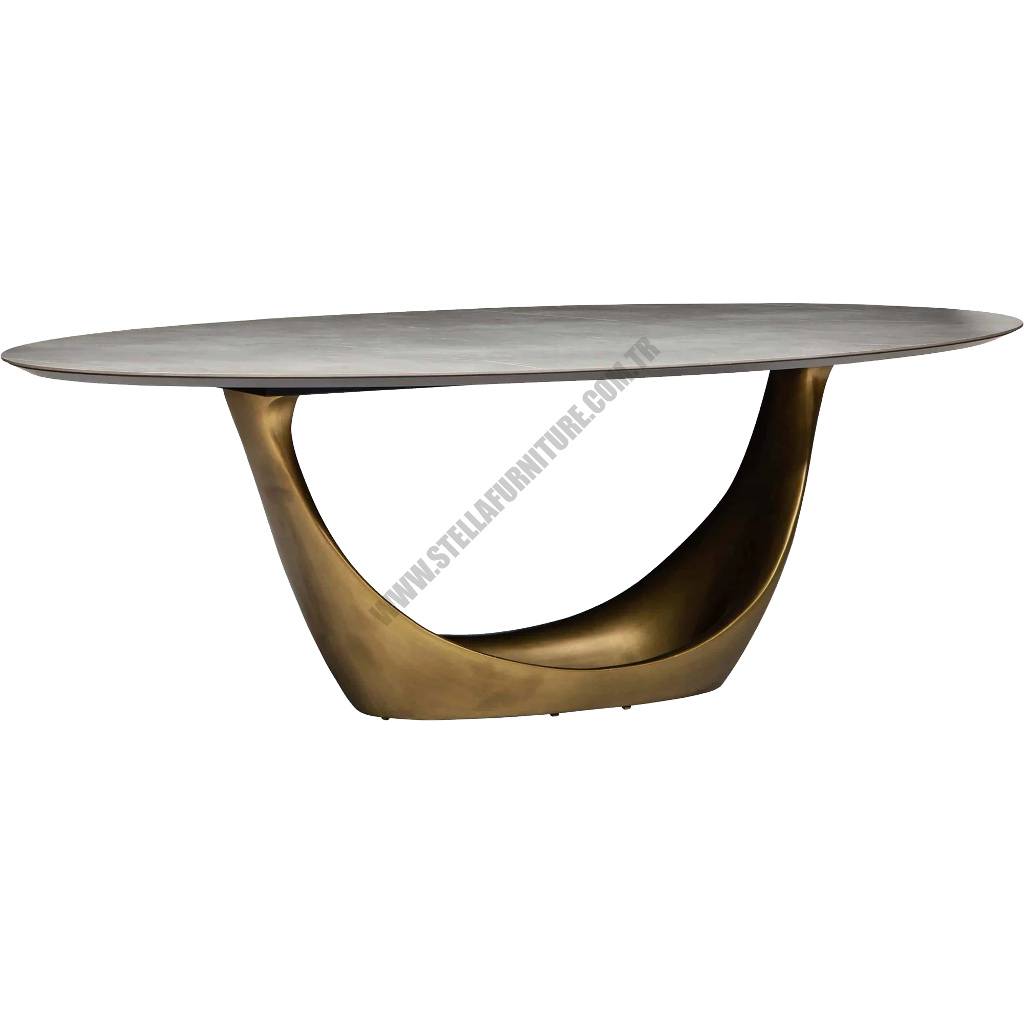 MONTANA DİNİNG TABLE, GRAYGOLD BASE