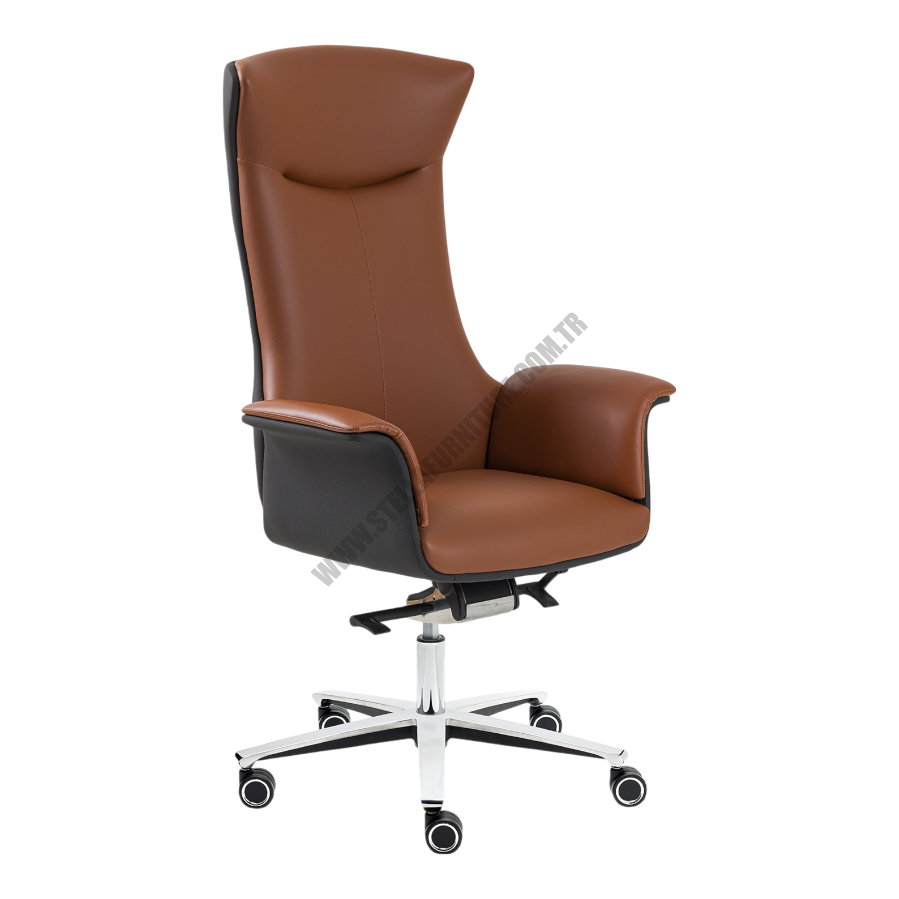 THRONE KAHVERENGİ PREMİUM YÖNETİCİ KOLTUĞU 02